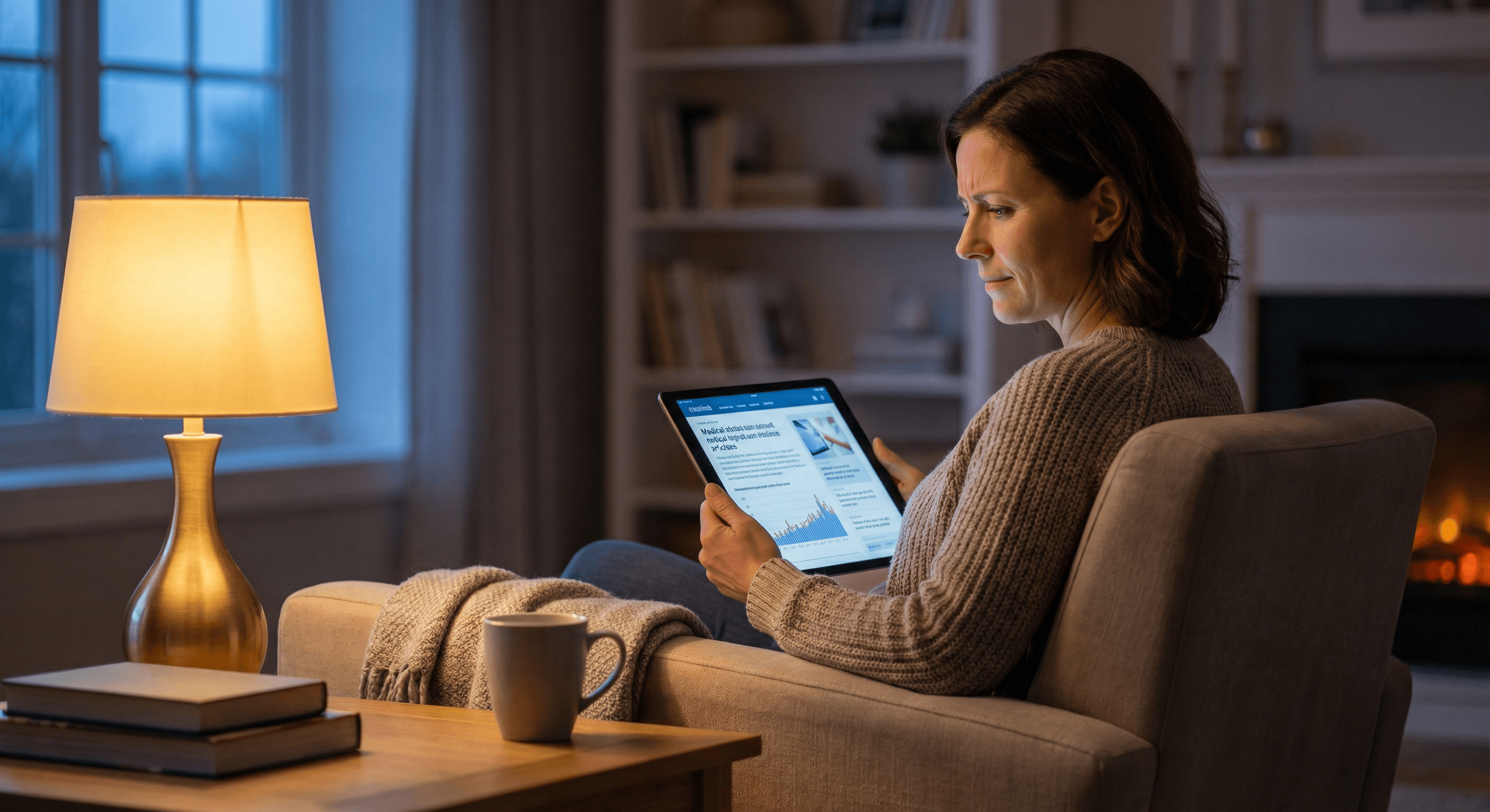 Parent s'informant sur la santé de son enfant